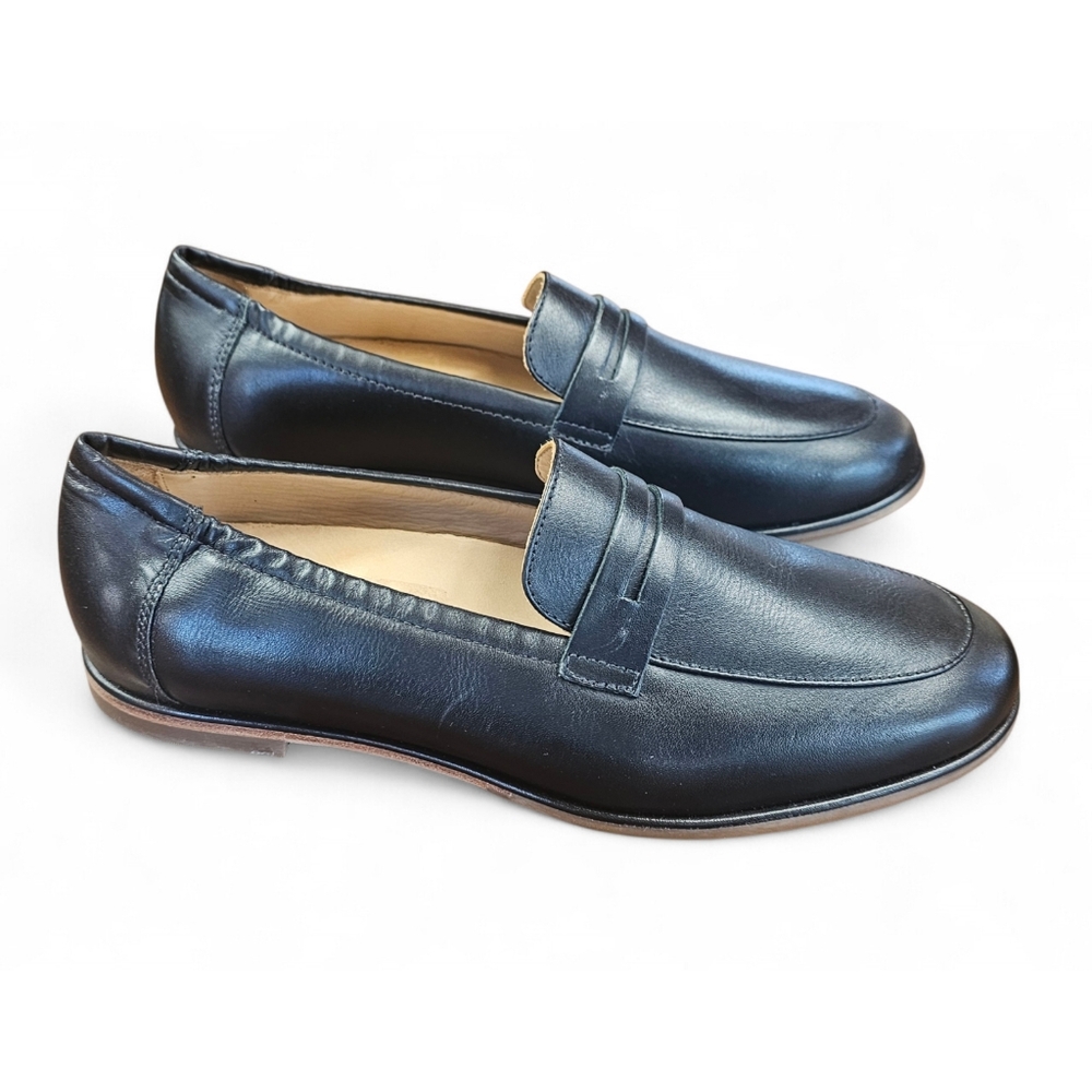 Abeo Women's Strada 3010 Black Leather Comfort Loafers - New